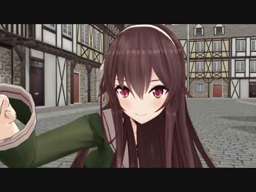 【アイドル部MMD】マンホールをぶん投げる風紀委員長