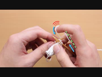 【棒針編み・アメリカ式】フリッキングでの糸の流れとテンションコントロールのコツ