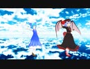 【東方MMD】チルノとレミリアが極楽浄土を踊ってくれたよ～♪