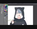 ▲ Speed Painting ▽ 猫の日イラスト ▲