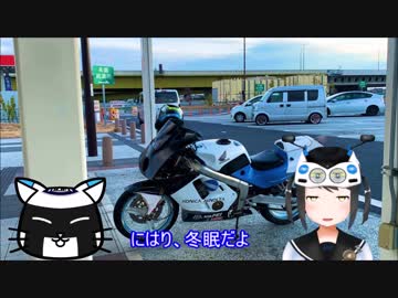 #10耐久カウルで冬眠ニハリ