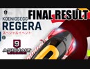【Asphalt9】アスファルト9:Legends 「ケーニグセグ レゲーラ　メガイベント」最終結果