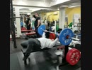 ベンチプレス100kg×39回