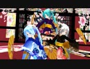 【MMD】 振袖ミニあぴで ♪ 極楽浄土 ♪ [1080P]