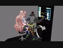 某音ゲーをするもこ田めめめを眺めるだけの動画【アイドル部MMD】