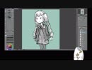 立ち絵づくりをする紲星あかり