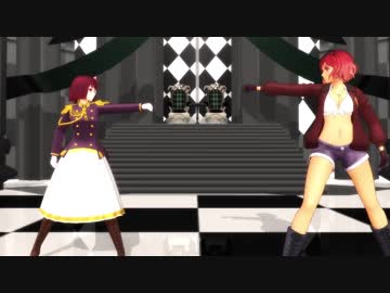 【APヘタリアMMD】師弟トリオ娘でチェックメイト