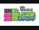 月刊ニコニコ演奏してみたランキング #50　2019年1月