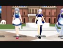 モデル並べ(咲夜編)