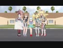 【MMD艦これ】米艦５隻組で気まぐれメルシィ【カメラ固定・字幕無】(1080p_60fps)