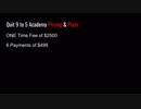 Quit 9 To 5 Academy Review + Bonuses Worth Over $3k!