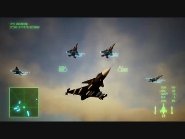 【字幕プレイ動画】大馬鹿野郎がダークブルーを目指す M15 ファーバンティ攻略戦【ACE COMBAT 7】