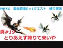 【MHXX縛り実況 真#19】とりあえず降りて来いやVSリオレウス希少種他