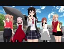 【MMD艦これ】白露型姉妹 Colorful☆Wing