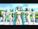 【MMD】U0ミク五人姉妹で「Carry Me off」やってみた！【自作モデル】