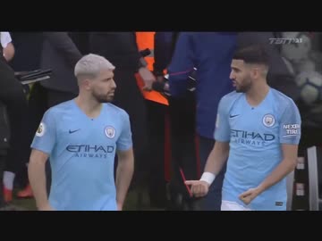 《18-19EPL：第29節》 ボーンマス vs マンチェスター・シティ