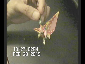 ４本足鶴の作り方