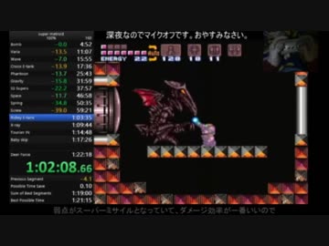 【 IGT 00:50 達成 / ゆっくり 】スーパーメトロイド 100％ RTA in 1:21:29 (5/6)