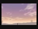 雪の中を・・・