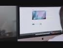Woman Watching Video On Computer　蓮尾としき