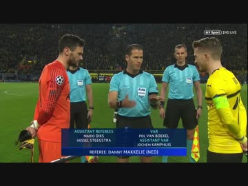 《18-19UEFA CL》 [ベスト16・2ndレグ] ドルトムント vs トッテナム