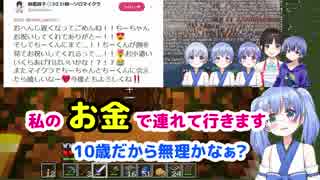 勇気ちひろ｢3分の1の値段でちーくん作って！｣ → ｢詩子に出して貰おう｣【にじさんじマイクラ】