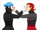 【手描き】SAM(ポケモン)で死/ん/ぢ/ゃ/っ/て/く/れ【腐向け】