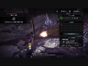 【#MHW】 歴戦イビルジョー 弓ソロ 04'46"18 (装衣・落石無し) / TA wiki rules #モンハンワールド