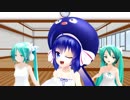 【MMD】 ちびウナ・ちびミク合同で ♪ 高音厨音域テスト ♪ [1080P]