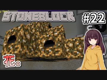 【Minecraft】きりたん ここに眠る #22【stoneblock】