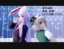 東方MMD 鈴仙　妖夢ヒビカセ　踊ってみた