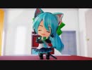 【ミクの日】 Ray-mmd 謎おんポニテちゃん の Booo! 1080p60fps【MMD】 【MikuMikuDance】