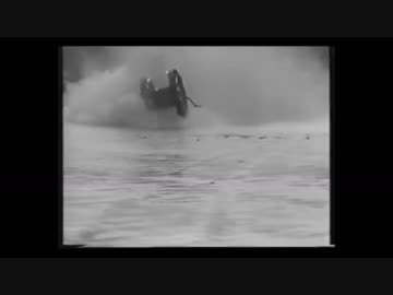 ひょっとしたらパンジャンドラムにはどんなBGMでもベストマッチするんじゃないかと思ってとりあえず伊福部マーチ流してみた