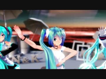 【MMD】【Tda式ミクさん三人で】「砂の惑星」【踊ってもらいました】