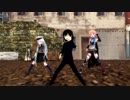 【MMD艦これ】提督三人でWAVE【琉球鎮守府番外コラボ】