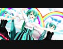 【MMD】『HORIZON』（らぶ式ミク)【ミクの日2019】1080ｐ