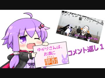 ゆかりさんは、お酒に夢酎（むちゅう）　~コメント返し１~