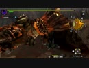 【MHXX】集会所上位イベントクエスト ボルボロス戦（旧砂漠） 裸ハンマーぼっち縛り上位Part９２／２