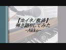 【カイネ/救済】歌ってみた（ピアノ弾き語り）　-Akko-