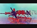 【Besiege】武装搭載型フロート水上機を試作してみた