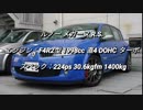 コンパクトカー＆ハッチバック 1.5〜2.0L過給器付クラス 0-100km/h加速まとめ part2