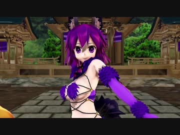 [MikuMikuDance] 改変キャス狐達でPiNK CAT [Fate/MMD]