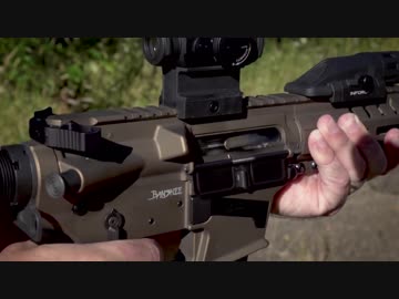 5.7×28mm弾を使用するピストルキャリバーカービン「CMMG Mk57」