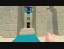 【マインクラフト】スパフラで砂漠都市をつくってみるその４【1分間】