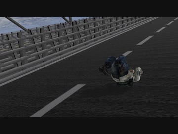 【MMD】ウクライナ産ゲームのモデルで「転がってみた」【ローリンガール】