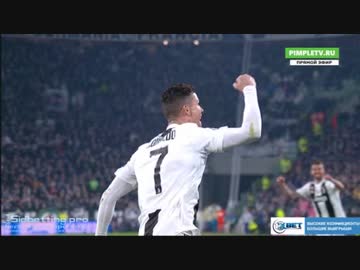 サッカー　ＣＬ　ユヴェントスｖｓアトレチコマドリード　セカンドレグ　後半　2019-03-12