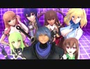 【MMD対魔忍】小太郎と次世代対魔忍で被害妄想携帯女子（笑）【1080p】