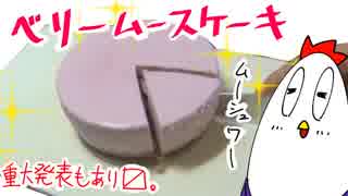 【NWTR料理研究所】ベリームースケーキ【最終回】