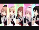 【MMD艦これ】白露型姉妹でBooo!