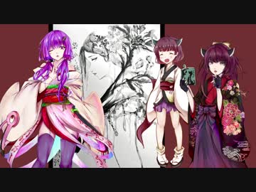 水と墨で絵を描く説明動画　